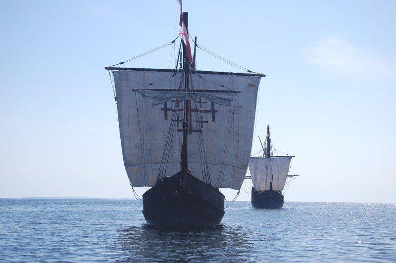 Columbus ship replicas to arrive GO