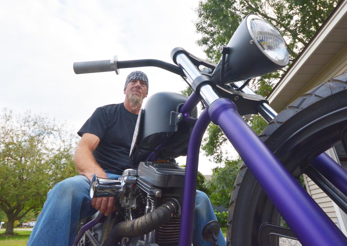 Traverse City Built Motorcycle Wows Sturgis Crowd The Biz Traverse City Built Motorcycle Wows