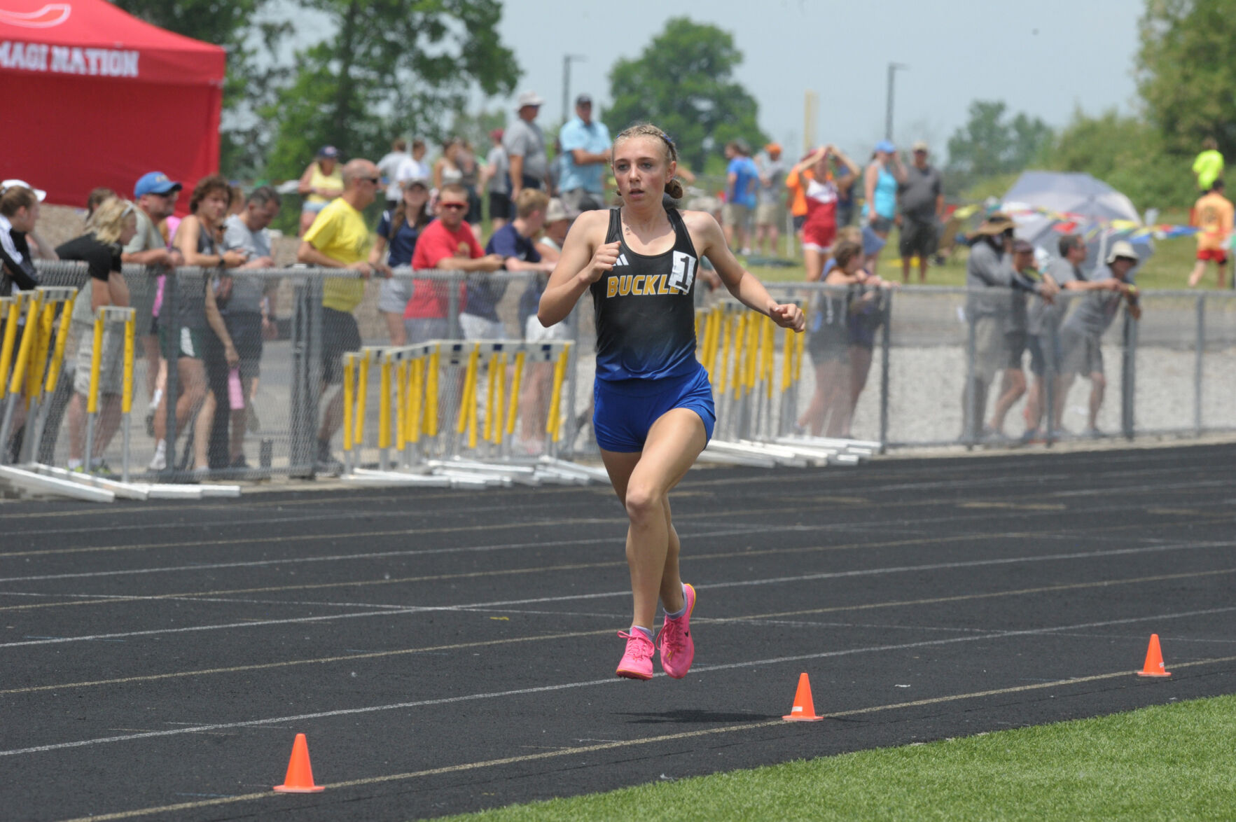 Buckley's Aiden Harrand leads 2023 Record-Eagle Girls Track