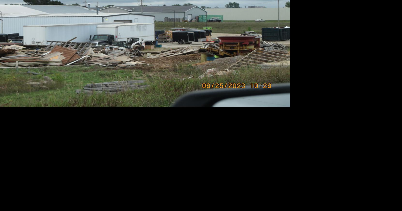 Recycling company runs afoul of Blair Township Local News