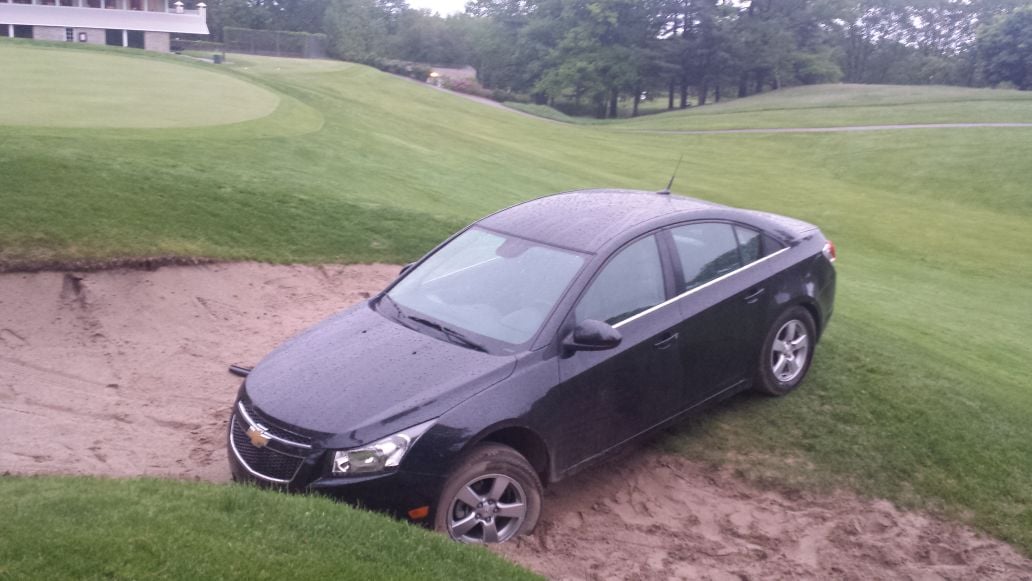 Woman drunkenly drives onto golf course, gets stuck in bunker | Local News  | record-eagle.com