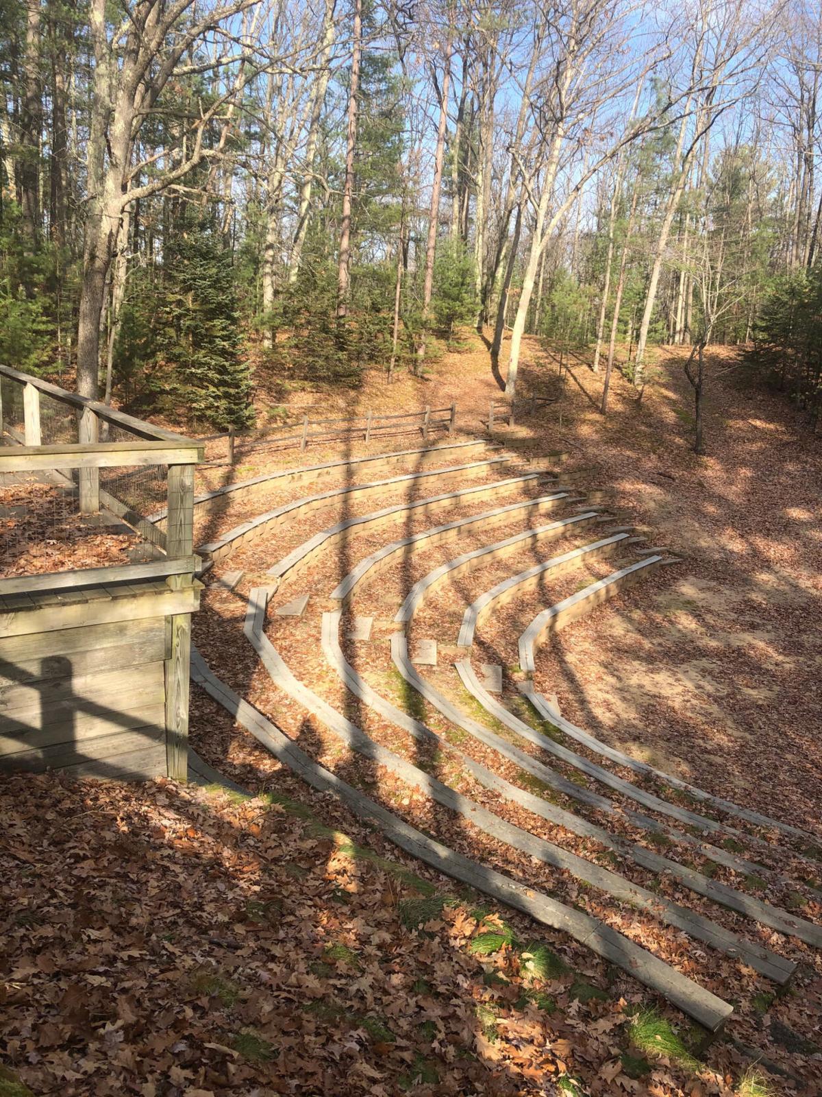 goeyes123120Go rec (Greilic Outdoor Recreation Education Center) This is the amphitheater at the former Boy Scout Camp in Traverse City. Photo by Louise Holder..jpg