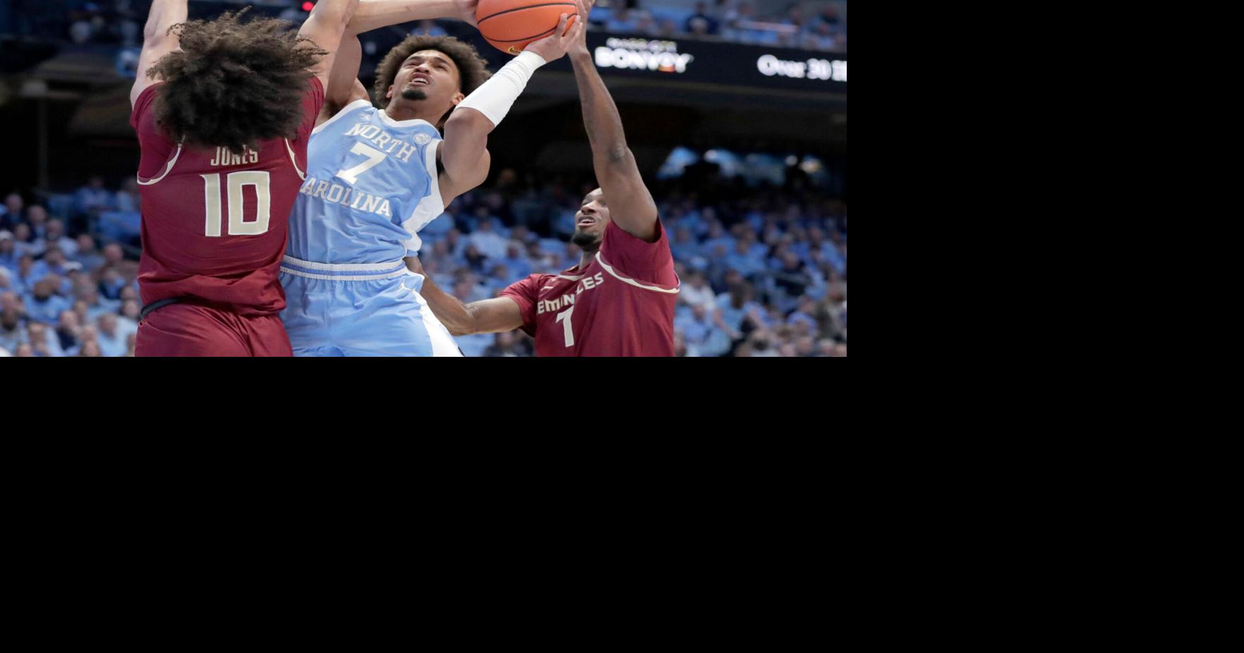 Wilson's double-double helps No. 12 North Carolina beat Florida State 79-66 in ACC opener