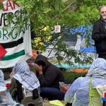 Wayne State University suspends in-person classes due to pro-Palestinian camp
