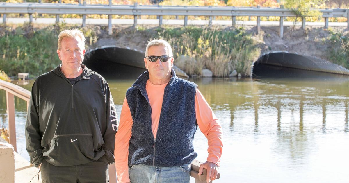 Grand Traverse officials address crack on South Airport Road after sewer break