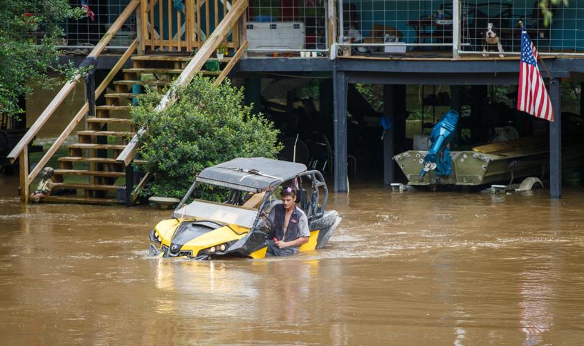 Remnants of Tropical Storm Arthur flood homes and force evacuations in Gulf states