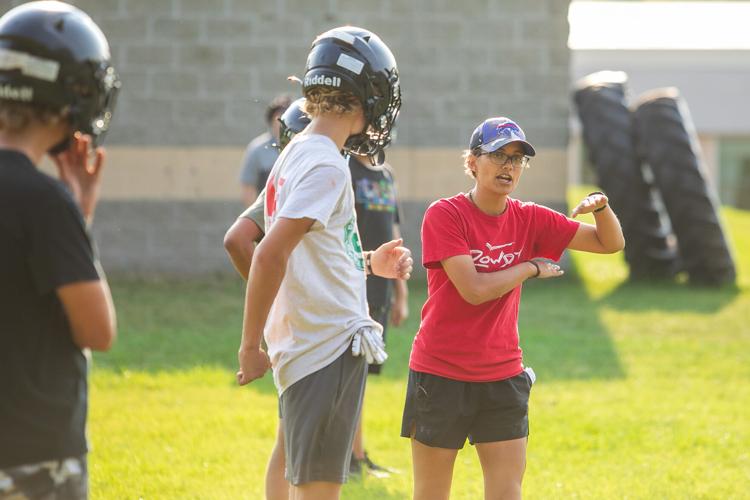 Hawthorne High School has its first female varsity football coach
