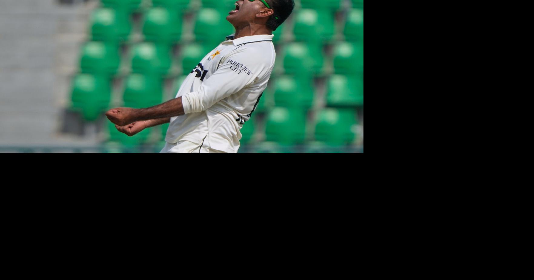 Pakistan closes in on victory over world test champion South Africa in series-opening match