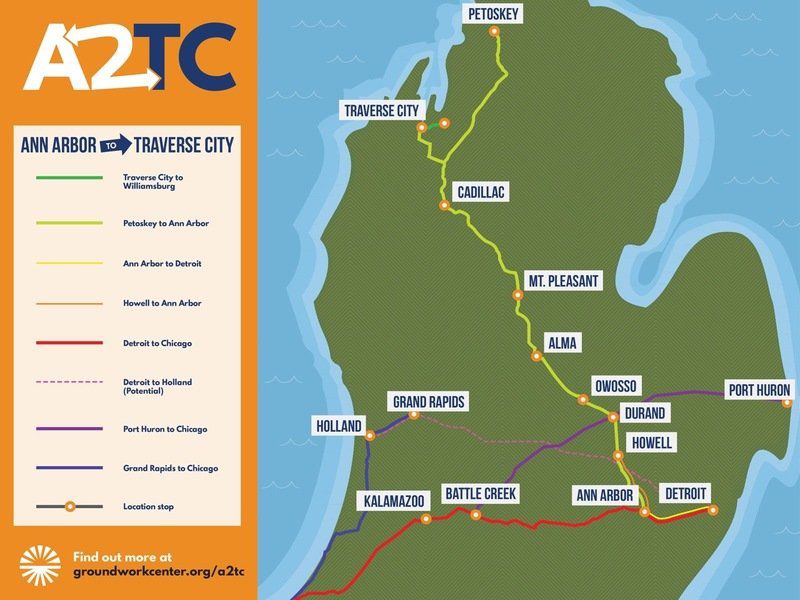 Great Lakes Central Railroad Map Passenger Rail Study Arriving Soon | Local News | Record-Eagle.com