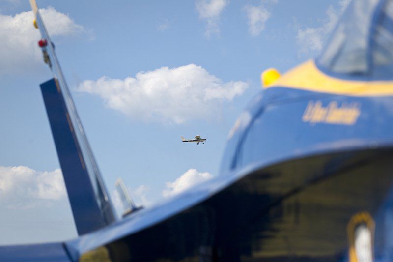 Blue Angels gear up for Cherry Fest Local News