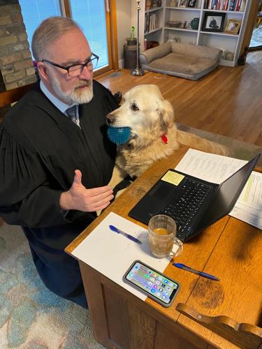 Video hearings keep courts running Local News record eagle com
