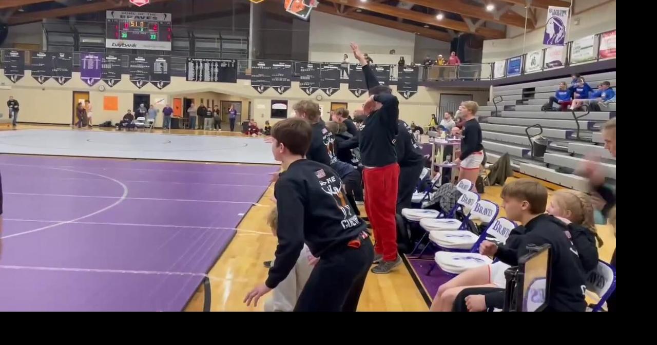Kingsley D3 wrestling regional finals ending