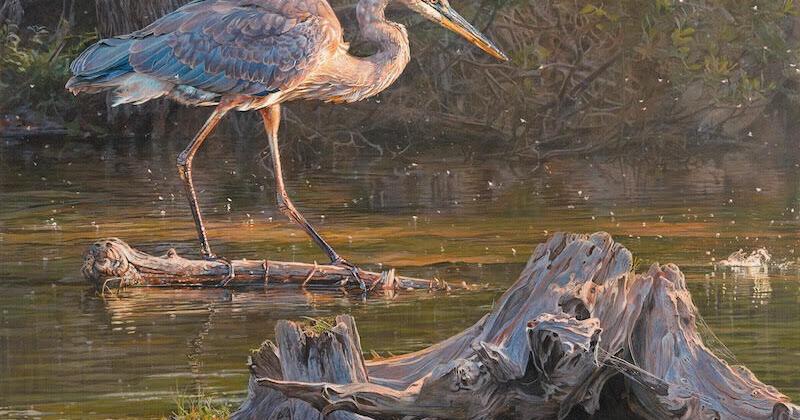 Michigan Master: International animal arts society anoints Au Sable artist