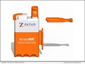 Zeteo Biomedical Expands into Pulmonary Drug Delivery with AriesMR Active Dry Powder Inhaler