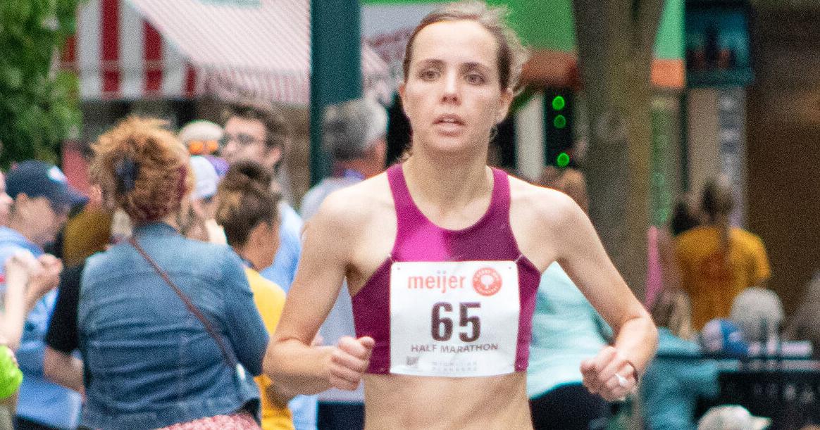 Sutton's Day: Devon Sutton wins women's half marathon at Saturday's ...