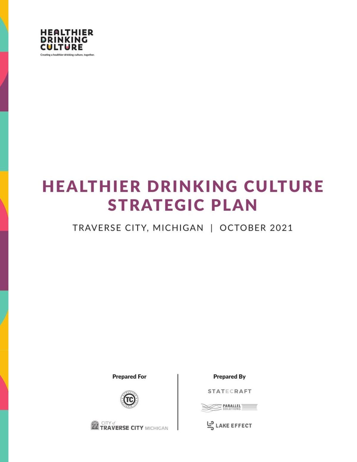 The final Healthier Drinking Culture Strategic Plan
