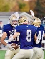 Playoff football roundup: Traverse City St. Francis marches over L'Anse, marches on in playoffs; Manistee, Benzie Central score upset wins over Boyne City, Charlevoix