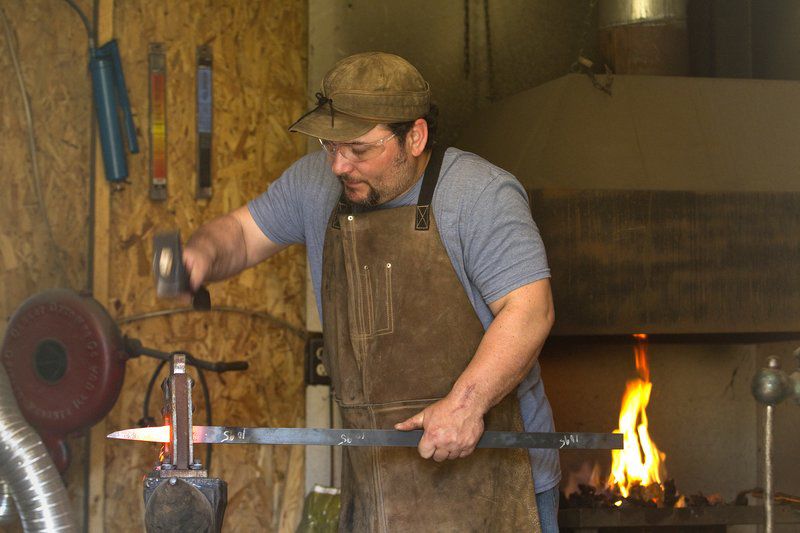 Blacksmith tests blade skills on History channel show Local News