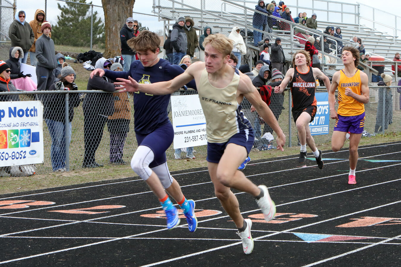 Track & Field Results: St. Francis Sweeps Mancelona Invite; Cadillac Girls Shine; Elk Rapids Triumphs at Charlevoix