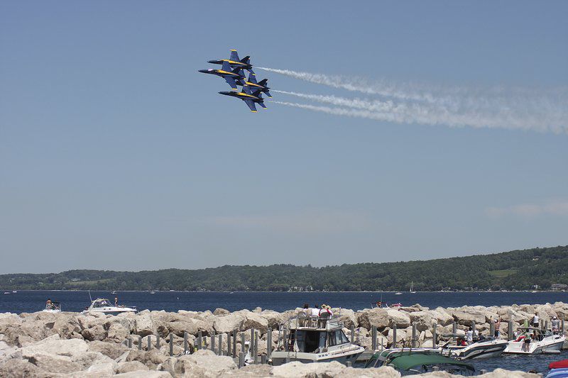 Blue Angels 'unsure' of Cherry Festival performance Local News