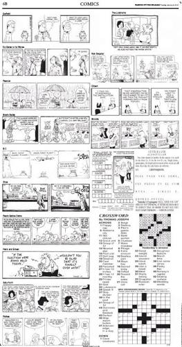 Read today's comics, crossword here | Archives | record-eagle.com