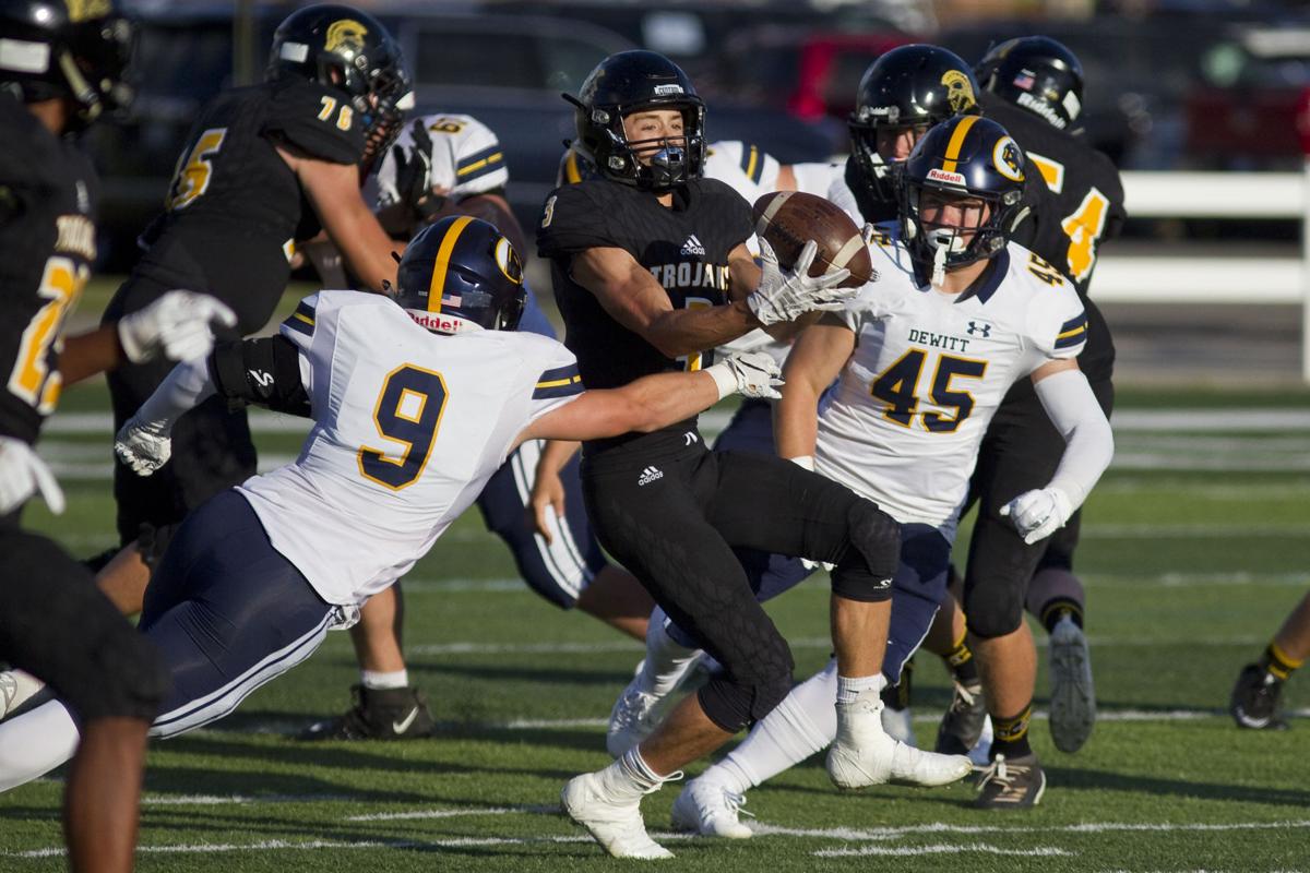 Dewitt Spoils Tc Central S Season Opener Local Sports Record