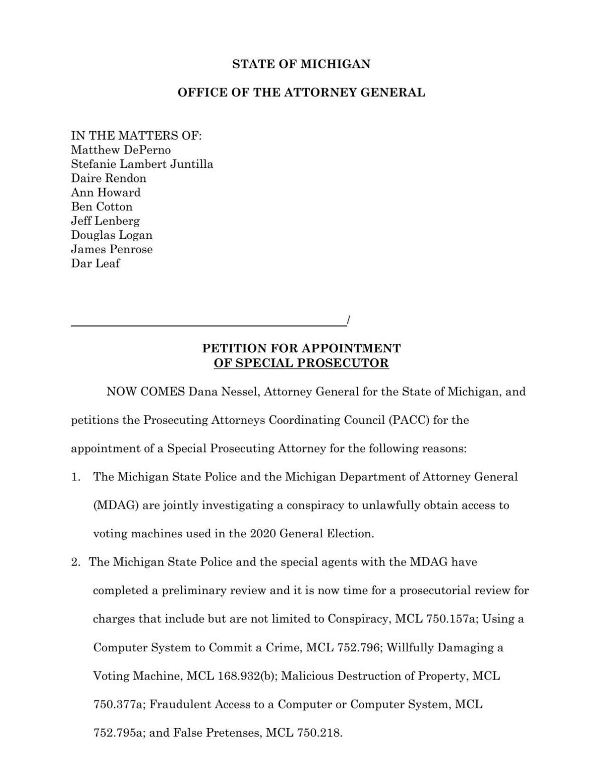 VOTE MACHINE TAMPERING: Attorney in downstate election probe sought to