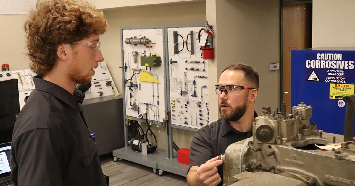 Aviation teacher up for national award