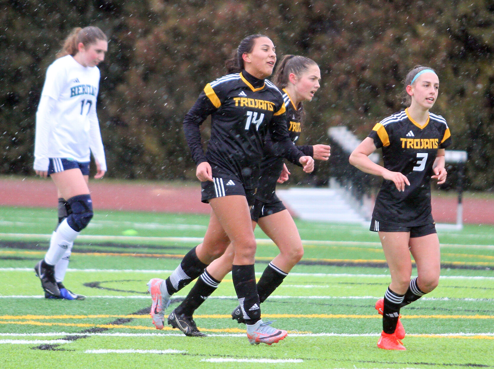 Prep roundup: TC Central blanks Heritage 6-0 in blustery conditions