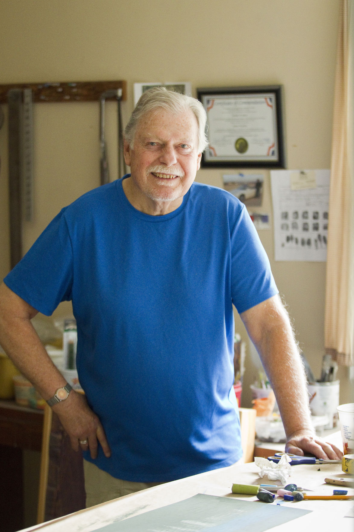 Healing through art Inaugural event highlights veterans' works ETC