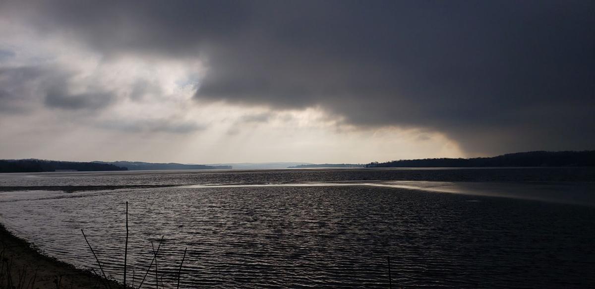 goeyes021821North Lake Leelanau on a winter afternoon. Photo by J.J. Johnson in Suttons Bay..jpg