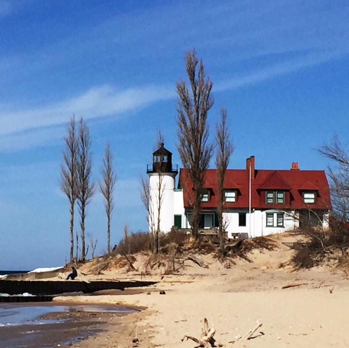 goeyes042921Spring weekend at Point Betsie Lighthouse. Photo by Janine Shelley.jpg