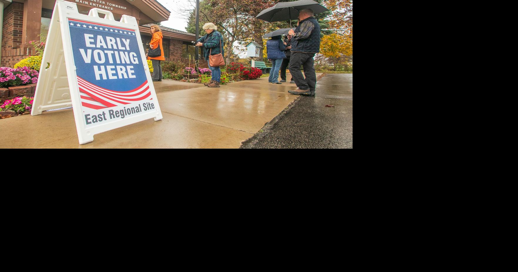 In-person early voting skyrockets | Local News | record-eagle.com