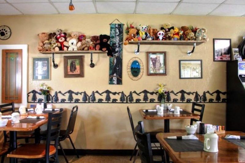  Bear Claw Cafe  has bears  everywhere but the menu Local 