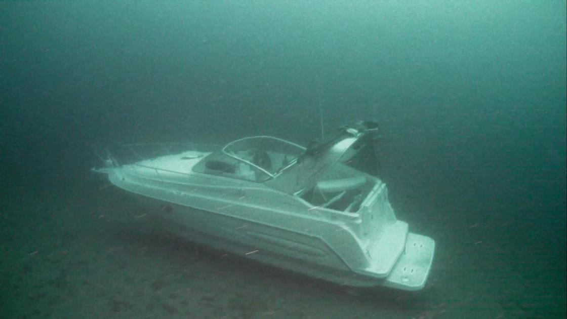 Sunken boat video 2