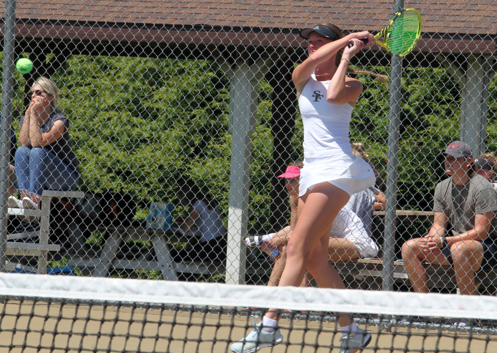 Traverse City St. Francis leads early in D4 tennis finals; Elk Rapids’ Johnstone aims for gold