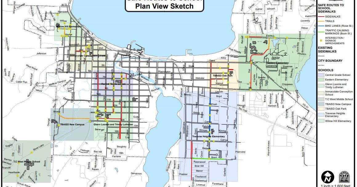 Traverse City getting more sidewalks, paths Local News