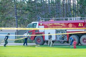 F-16 Aircraft Crashes, Engulfed in Fire in Blair Township
