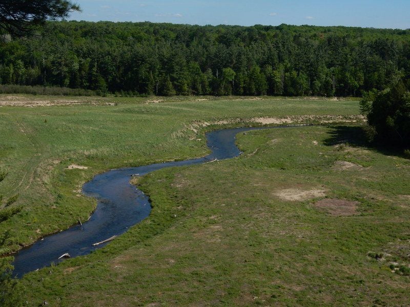 On the trail Brown Bridge Quiet Area GO