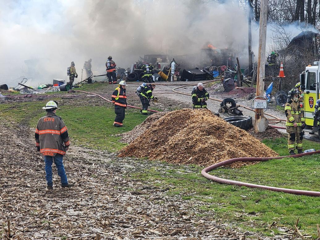 Four people displaced after mobile home fire in Perry Township