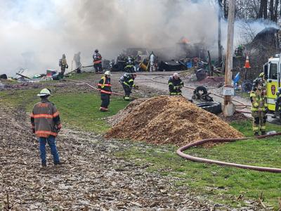 Four people displaced after mobile home fire in Perry Township ...