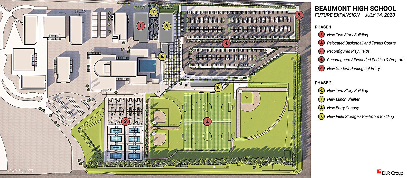 Beaumont High School readies for campus expansion Schools