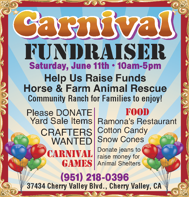 Carnival Fundraiser Calendar Recordgazette
