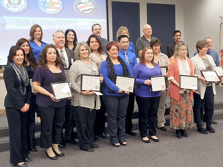 Beaumont Unified honors top educators of the year News