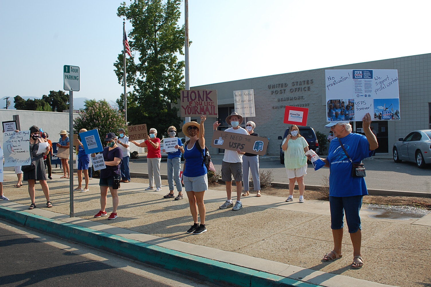 Protestors rally to save their post offices Local News