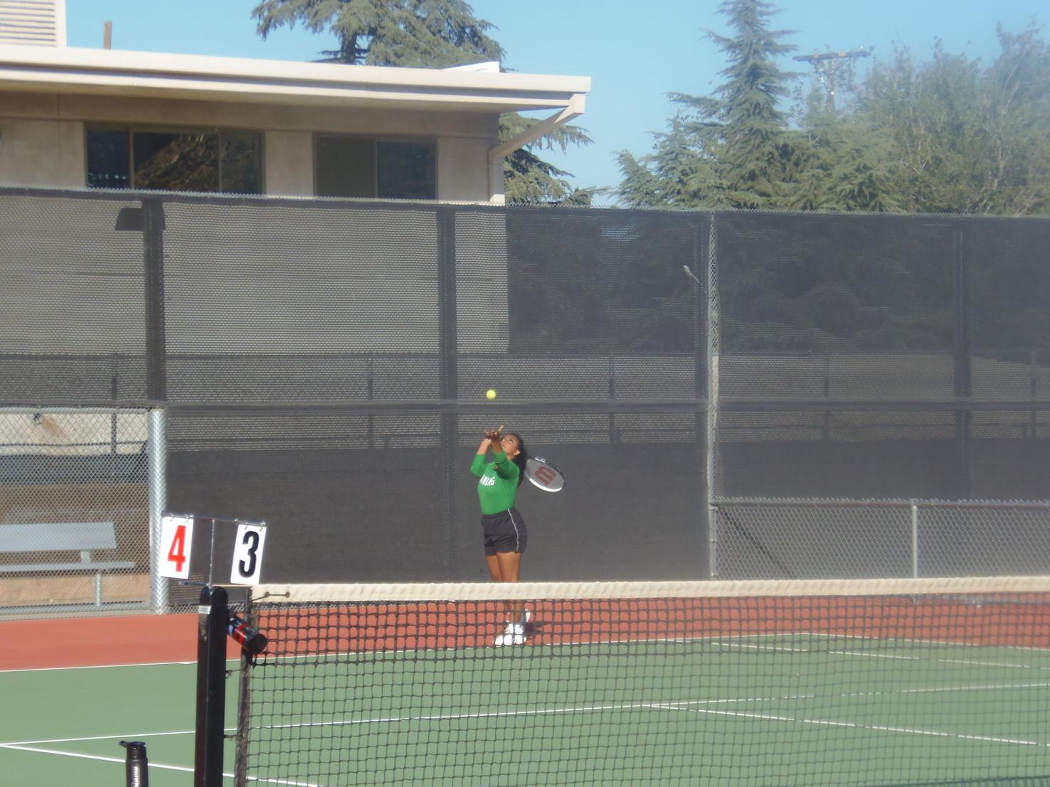 Bronco girls tennis falls to Yucca Valley after difficult match Schools
