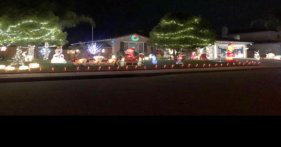 Christmas lights shine bright in Beaumont | | recordgazette.net