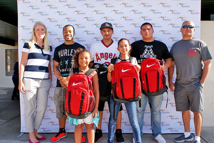 Morongo gives 800 kids free shoes, backpacks and school supplies
