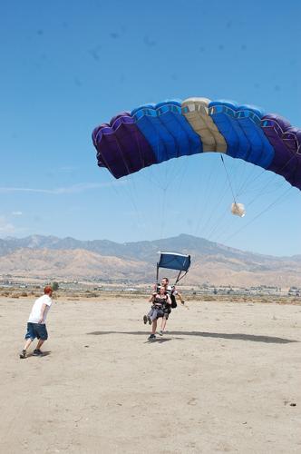 Skydiving, gaining popularity over Banning's municipal News |