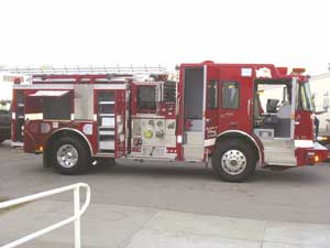 Beaumont receives a new fire engine and police cars get new logos